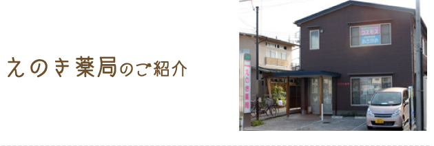 えのき薬局のご紹介